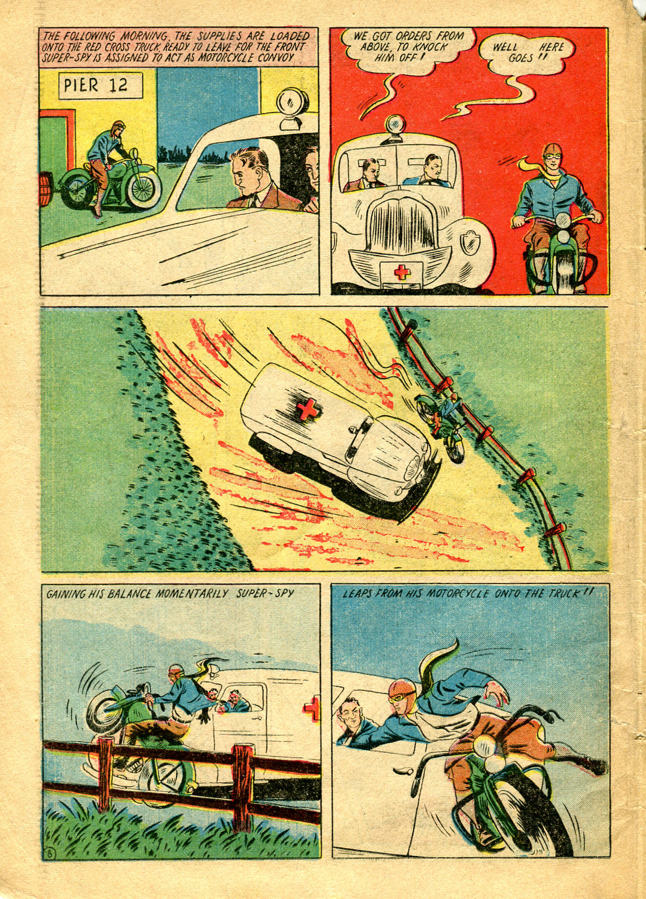 Read online Super Spy (1940) comic -  Issue #2 - 5