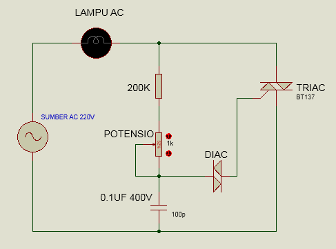 Contoh Soal Dan Contoh Pidato Lengkap Gambar Rangkaian Dimmer