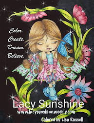 Color. Create. Dream ad Believe Lacy Sunshine Badge