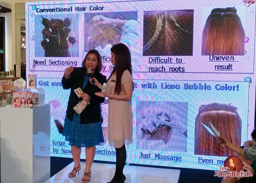 Liese Creamy Bubble Hair Color Now Available in Watsons Dear Kitty