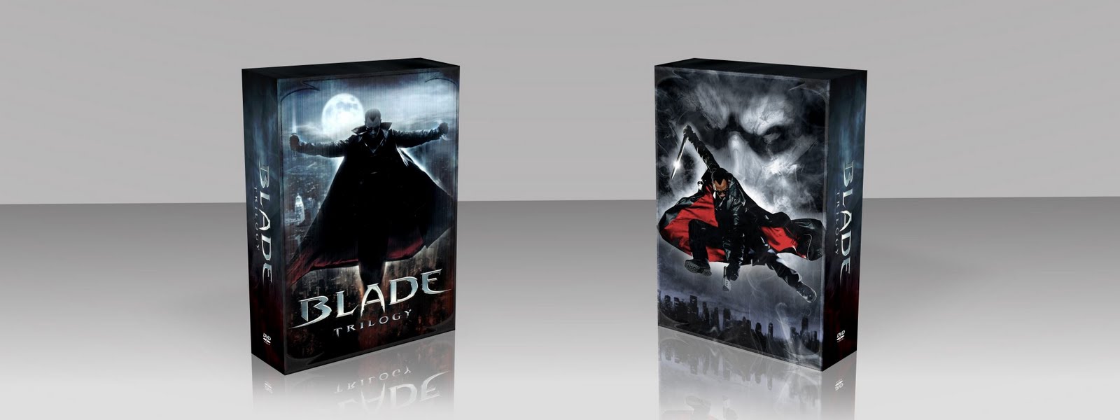 Digipack tervezet Blade Trilogy (Box)