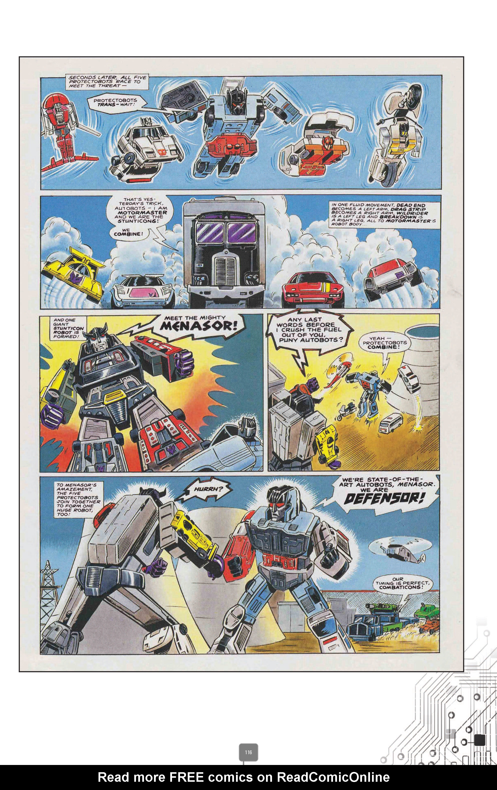 Read online The Transformers Classics UK comic -  Issue # TPB 2 - 117