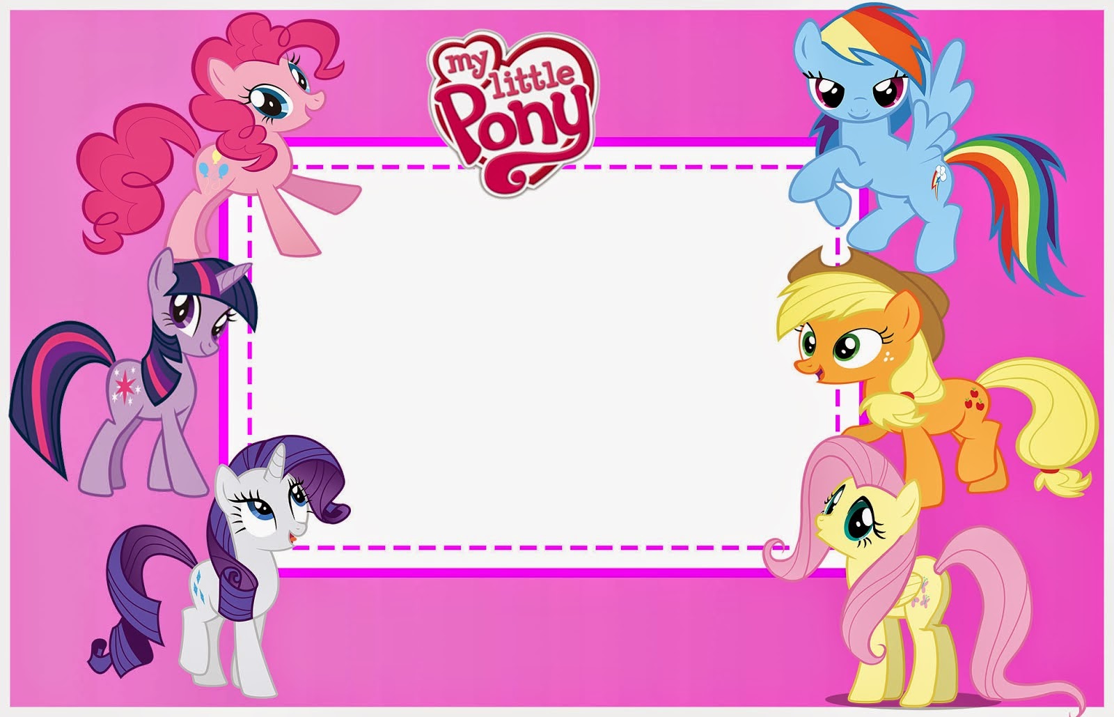 My Little Pony Party Free Printable Invitations Oh My Fiesta In My Little Pony Party Free Printable Invitations Oh My Fiesta In