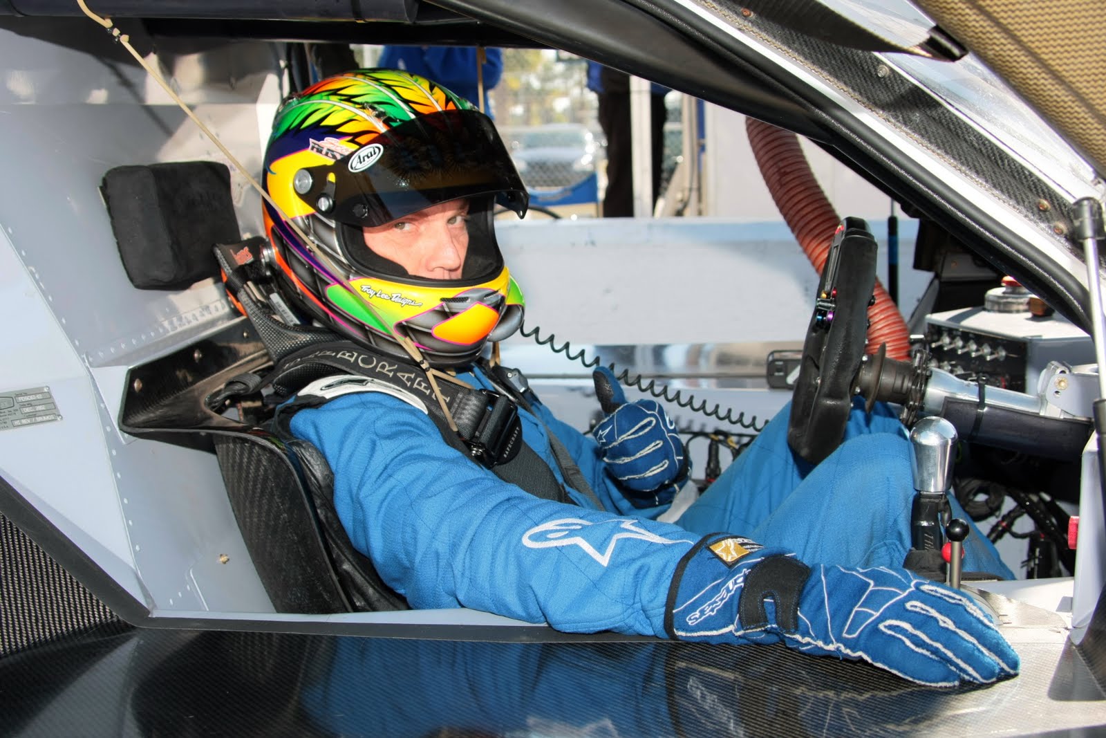 Racing Helmets Garage Arai GP5 Scott Russell 2011 by Troy Lee Designs