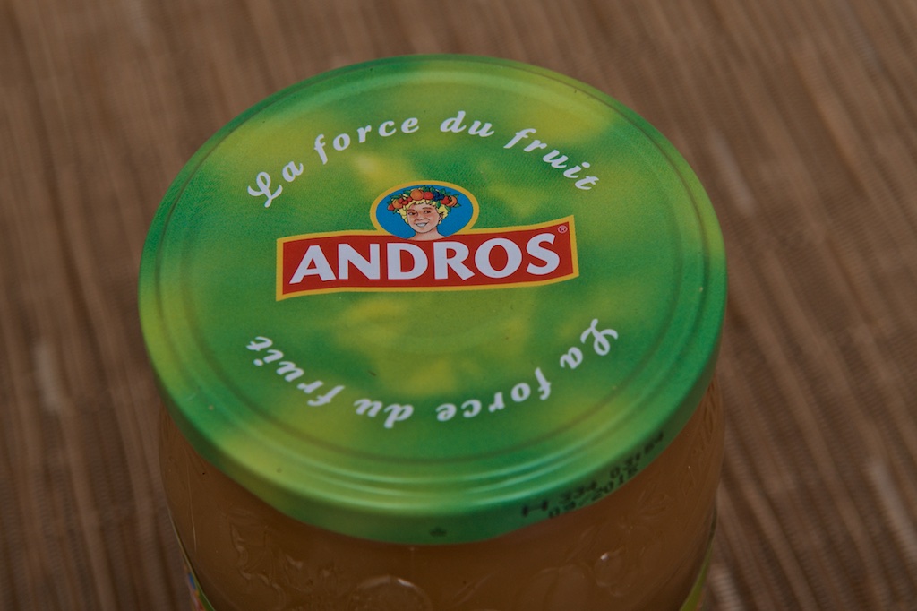 Compote Pomme Vanille (750g) par Andros