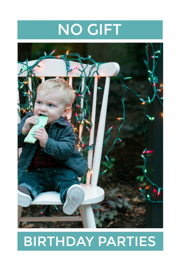 It's Okay to Have a "NoGift" Birthday Party Sunshine Guerrilla