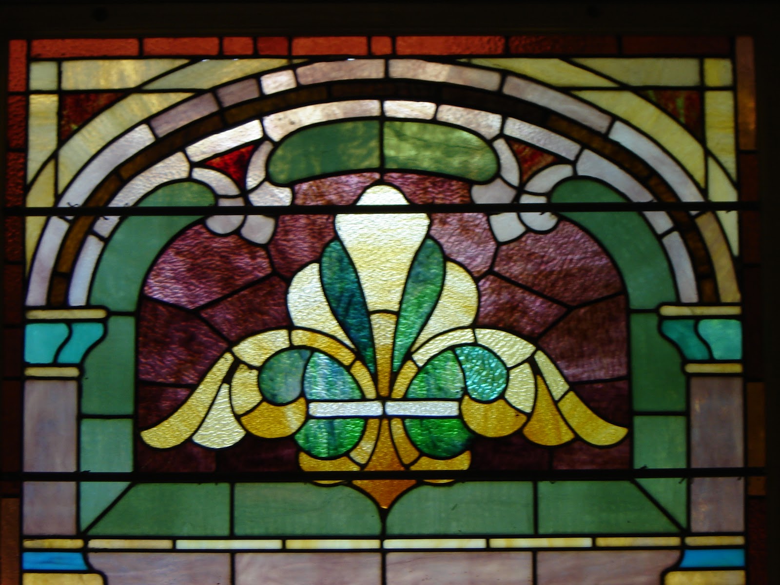 A Catholic Priest in Mississippi Stained glass windows St Mary