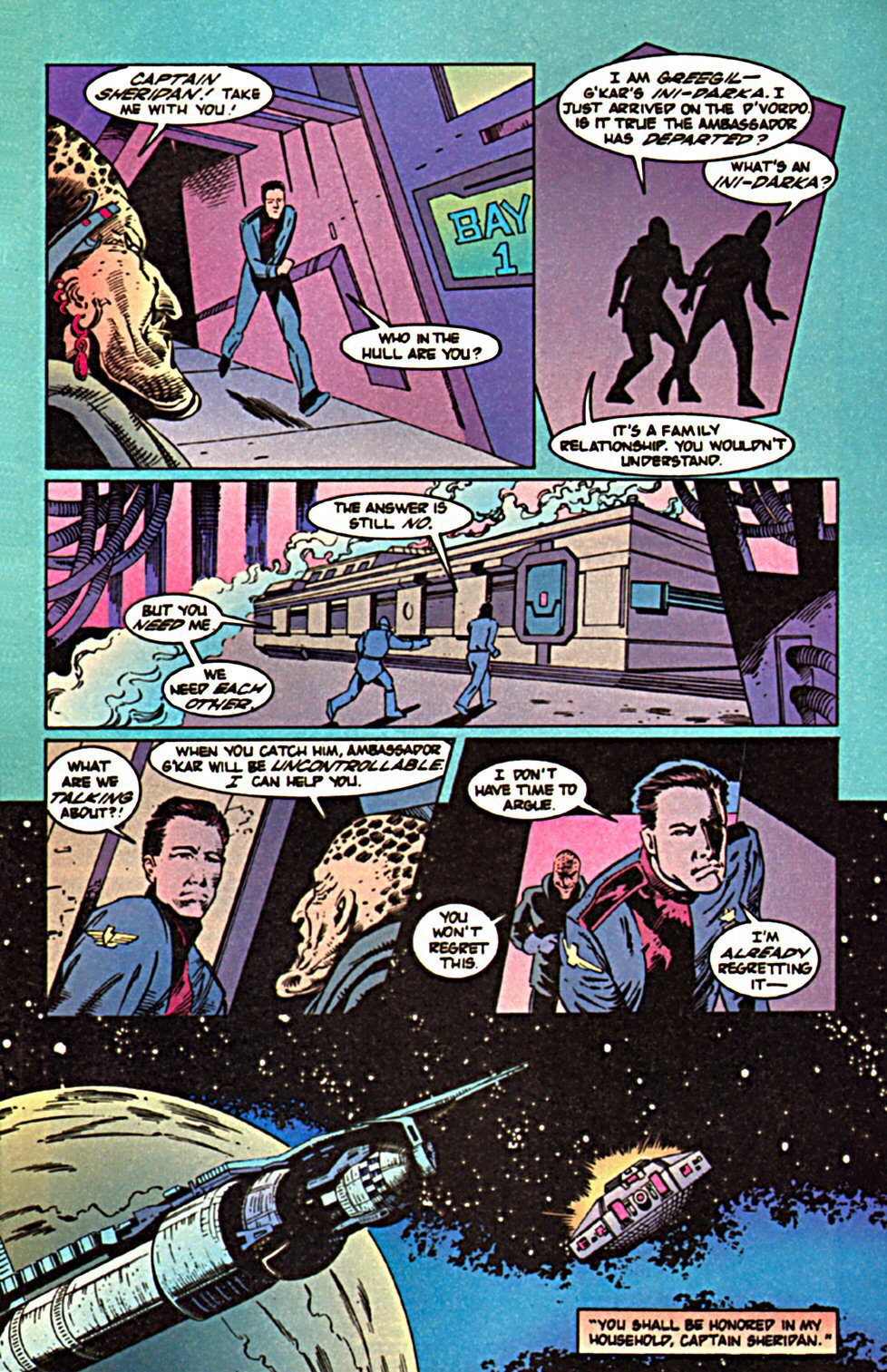 Read online Babylon 5 (1995) comic -  Issue #9 - 9