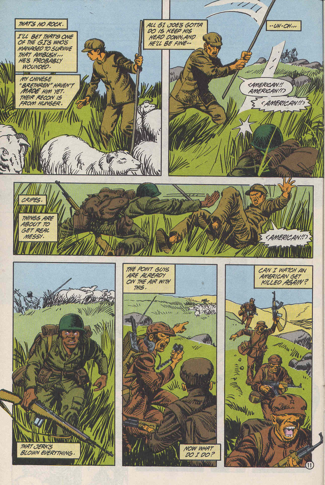 Read online The Unknown Soldier comic -  Issue #9 - 12