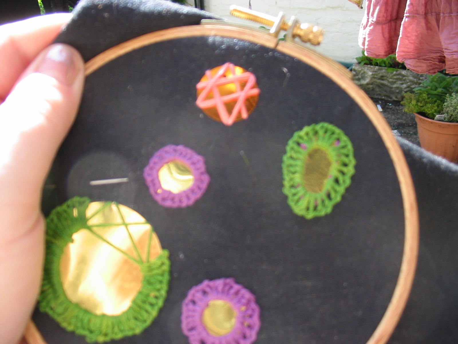 Bunny's Novel Cleansers: Tuesday Tutorials; Shisha Embroidery Stitches