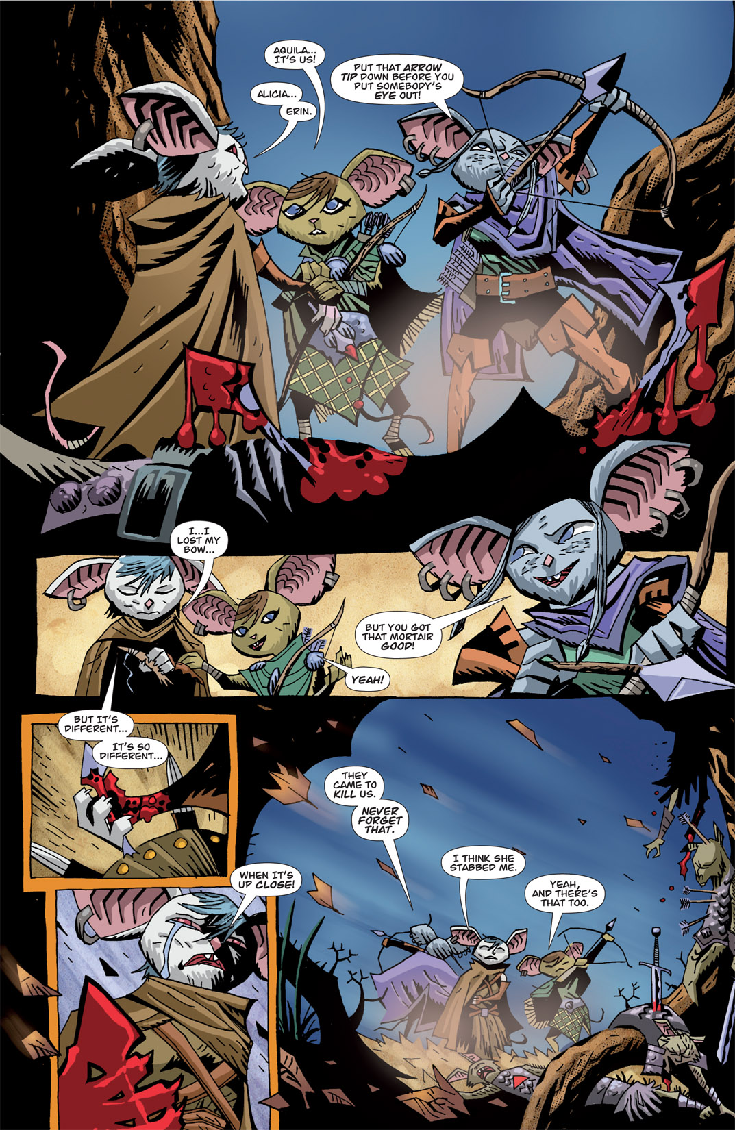 Read online The Mice Templar Volume 3: A Midwinter Night's Dream comic -  Issue #2 - 13