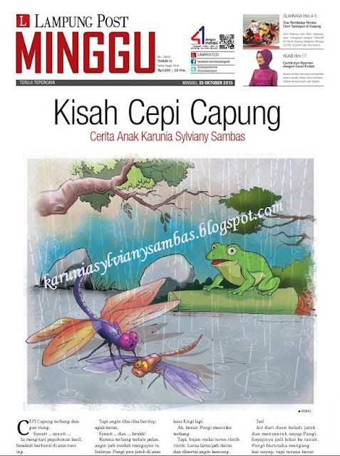 dimuat di Harian Lampung Post edisi Minggu, 25 Oktober 2015