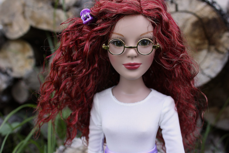 DISCONTINUED Monique APRIL doll wig Size 7-8/" in CARROT RED