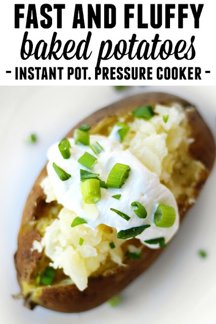 INSTANT POT BAKED POTATOES INSTANT POT BAKED POTATOES
