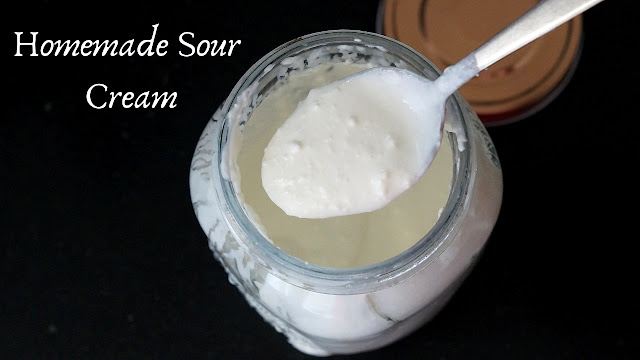 Sour Cream - How to make Sour Cream at Home