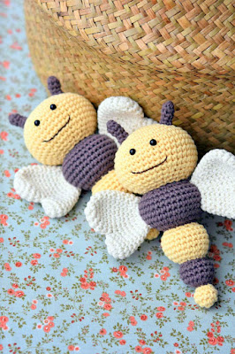 Amigurumi Crochet Butterfly Pattern