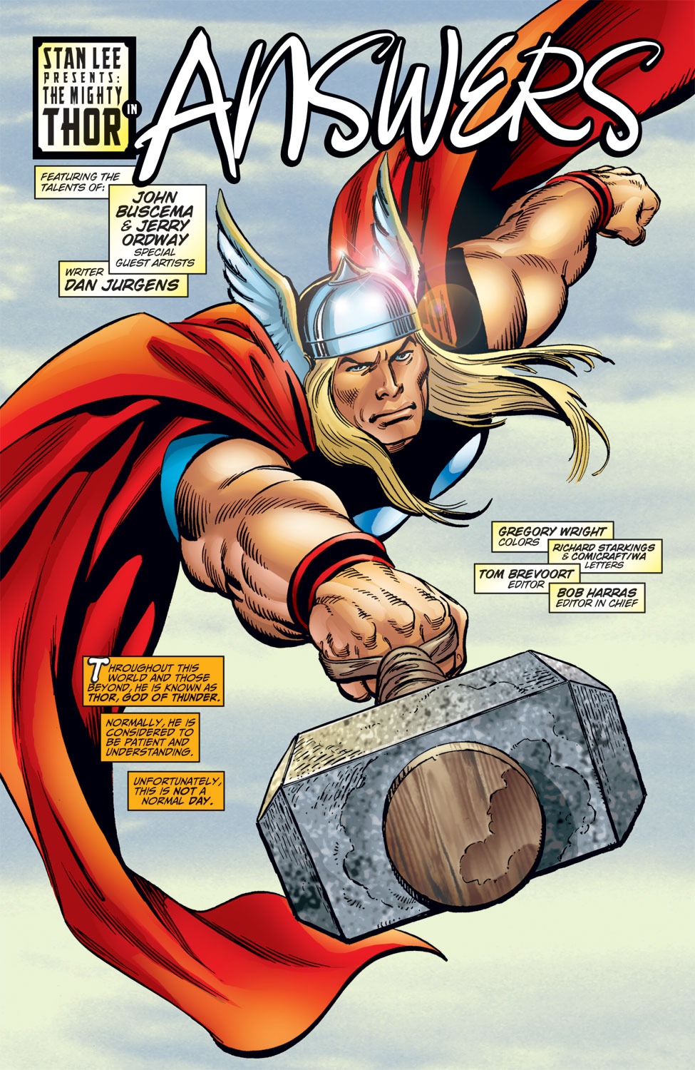 Read online Thor (1998) comic -  Issue #9 - 2