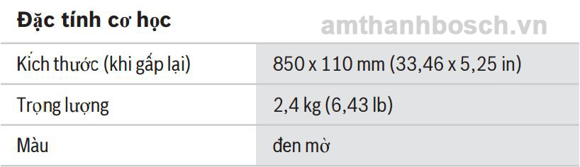 Chân đế đặt sàn Bosch LBC 1221/01