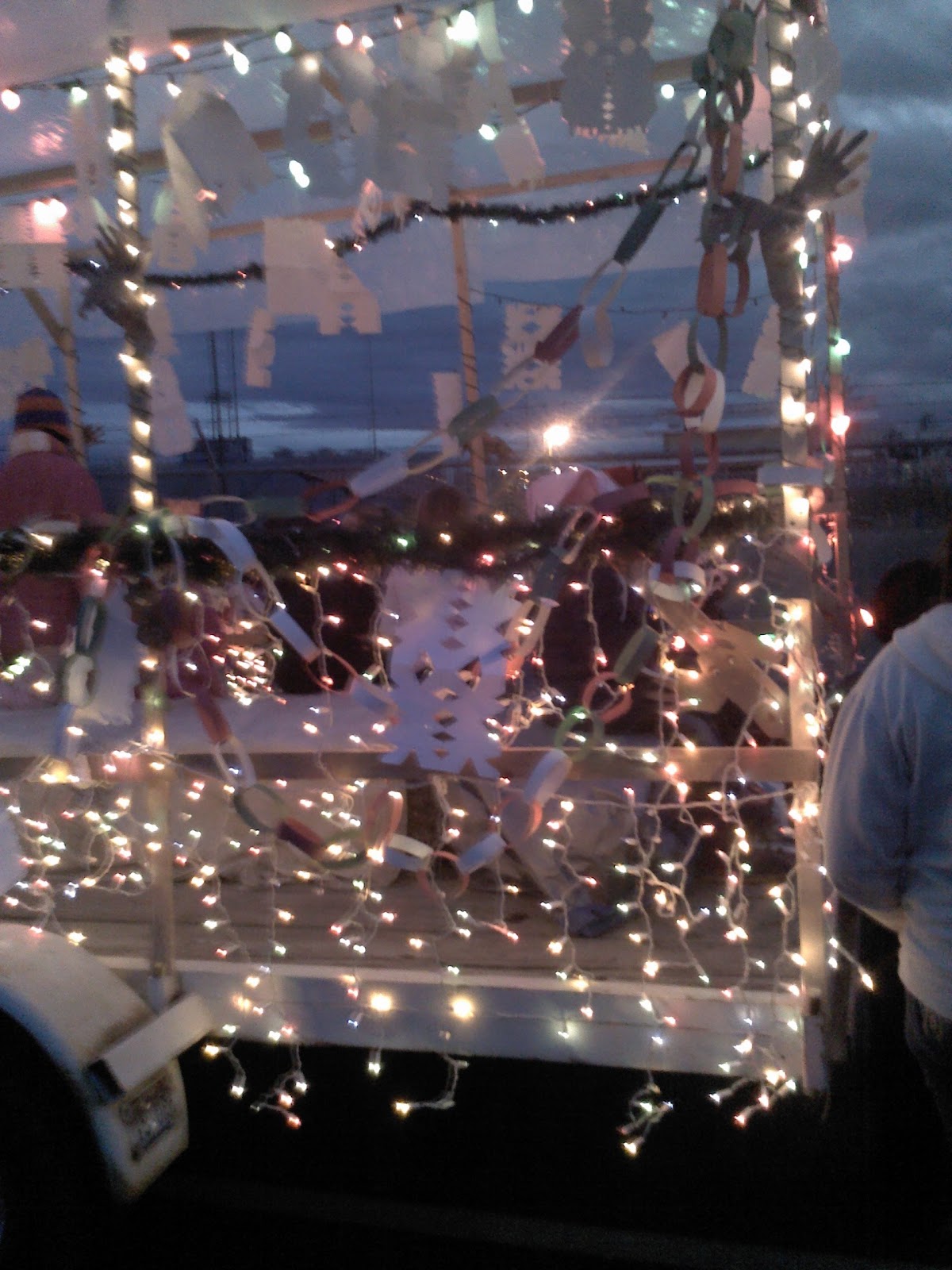 The Skyhawk Trail Sacajawea at Caldwell Night Lights Parade