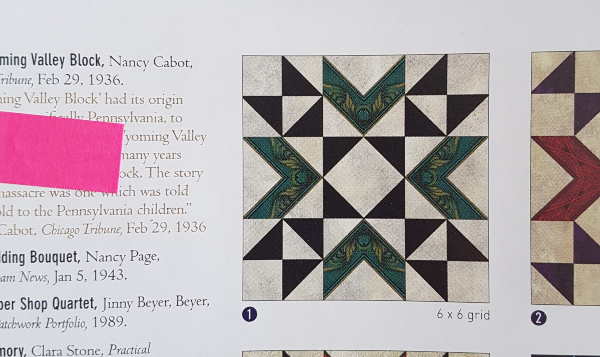Devoted Quilter Wyoming Valley Block Ib February Challenge Dust Off A Quilt Book Blog Hop