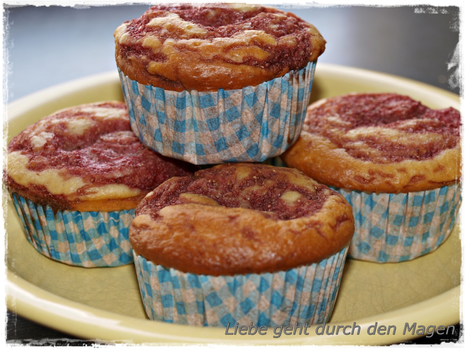 Liebe geht durch den Magen: Erdbeermuffins