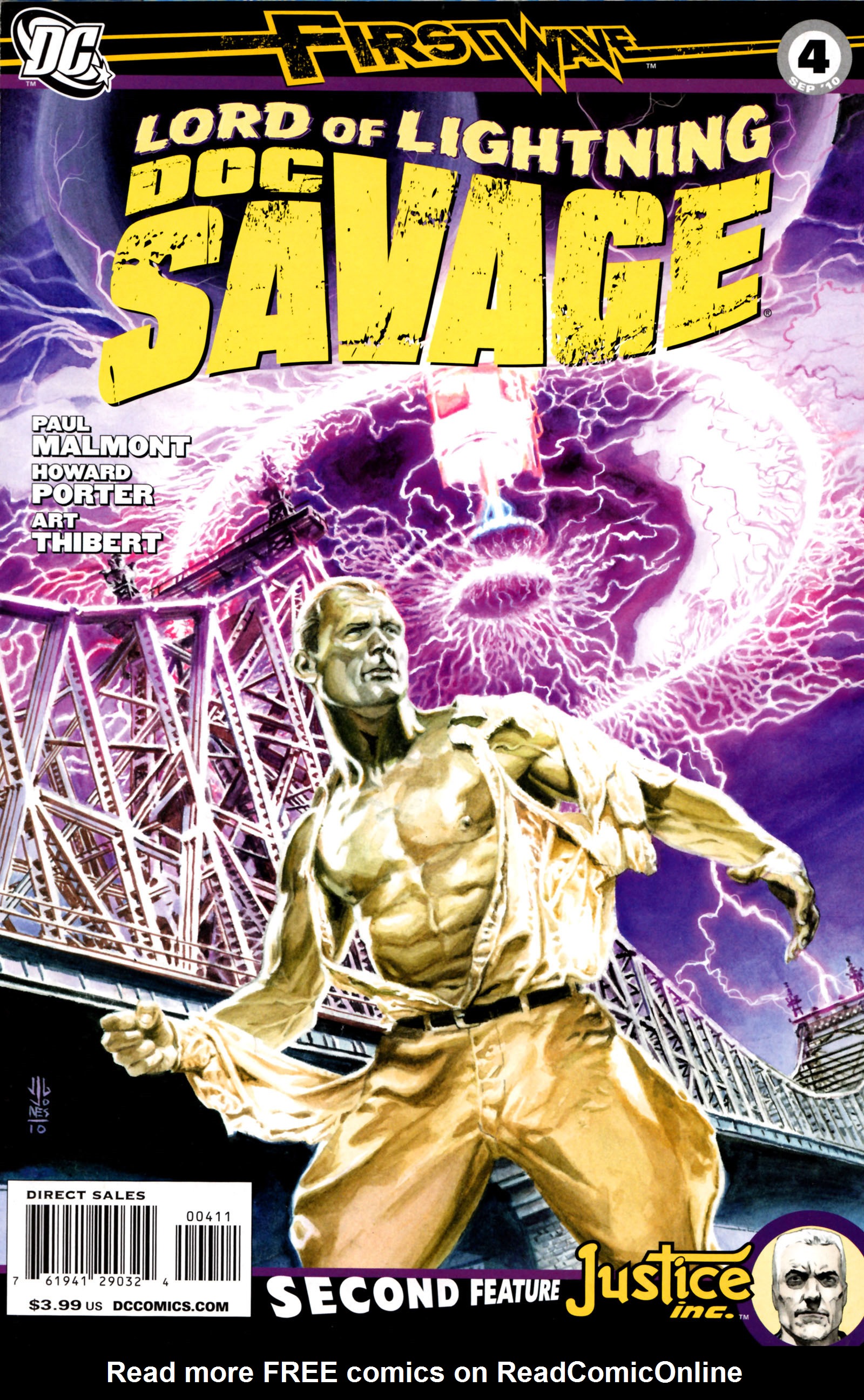 Read online Doc Savage (2010) comic -  Issue #4 - 2