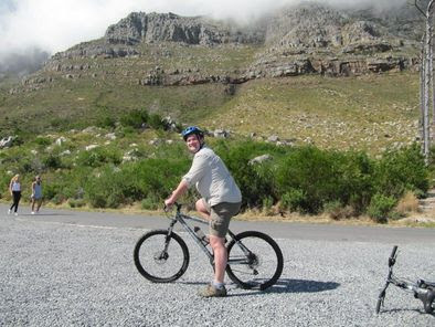 Table Mountain bike ride from CapeTown