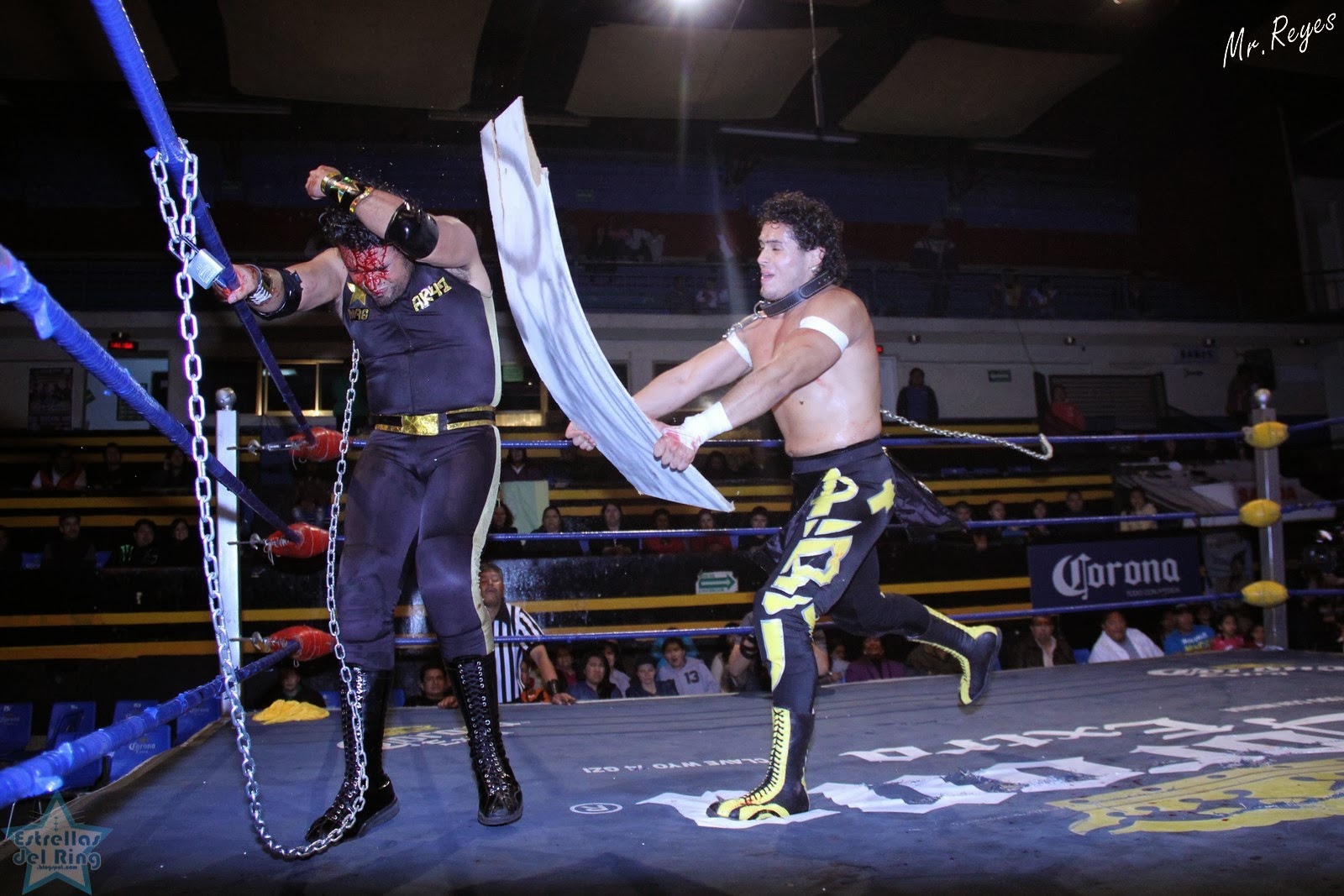 ESTRELLAS DEL RING. Apolo Estrada Jr sigue en racha ganadora rapando