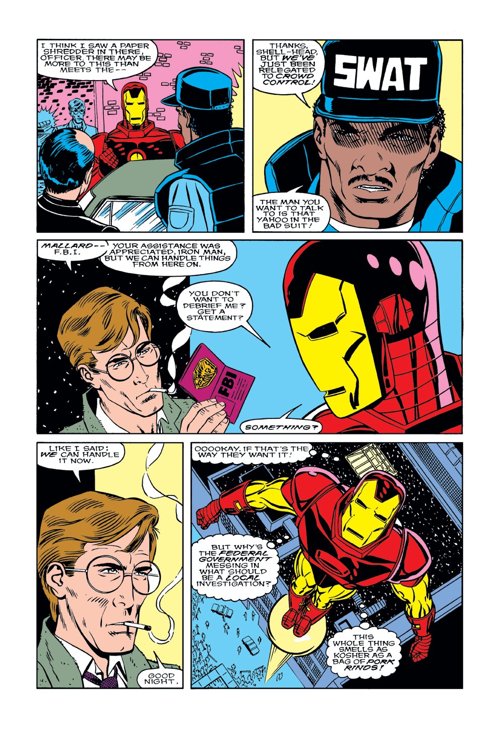 Read online Iron Man (1968) comic -  Issue #245 - 22