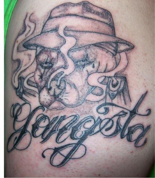 Gangster Tattoo Designs.