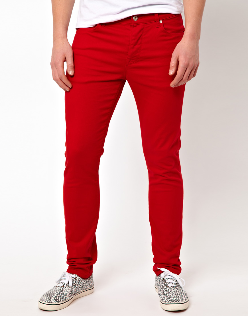 Spice Up your Wardrobe with These Mens Technicolor Skinny Jeans - NEWS ...
