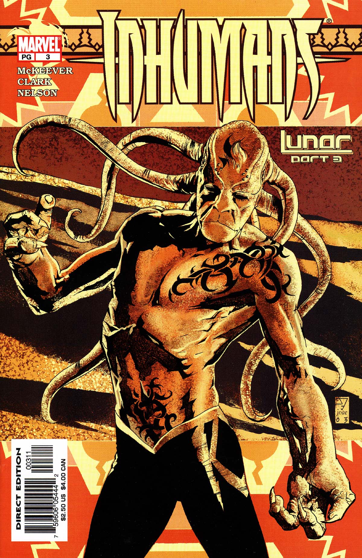 Read online Inhumans (2003) comic -  Issue #3 - 1