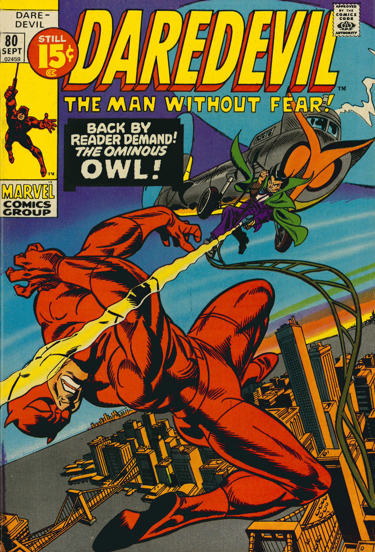 Read online Daredevil (1964) comic -  Issue #80 - 2