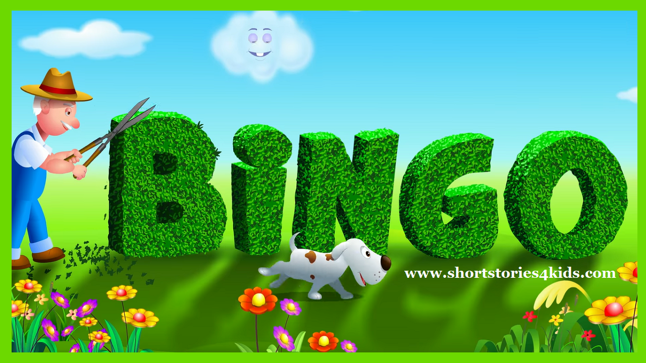 BINGO The Dog English Nursery Rhymes For Kids BINGO The Dog English Nursery Rhymes For Kids
