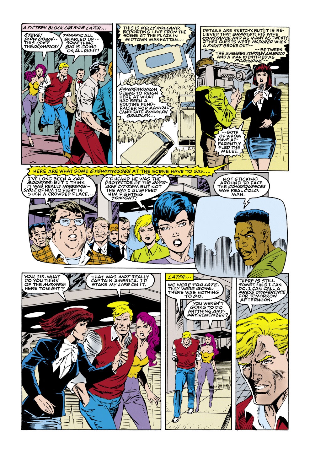 Read online Captain America (1968) comic -  Issue #425 - 21