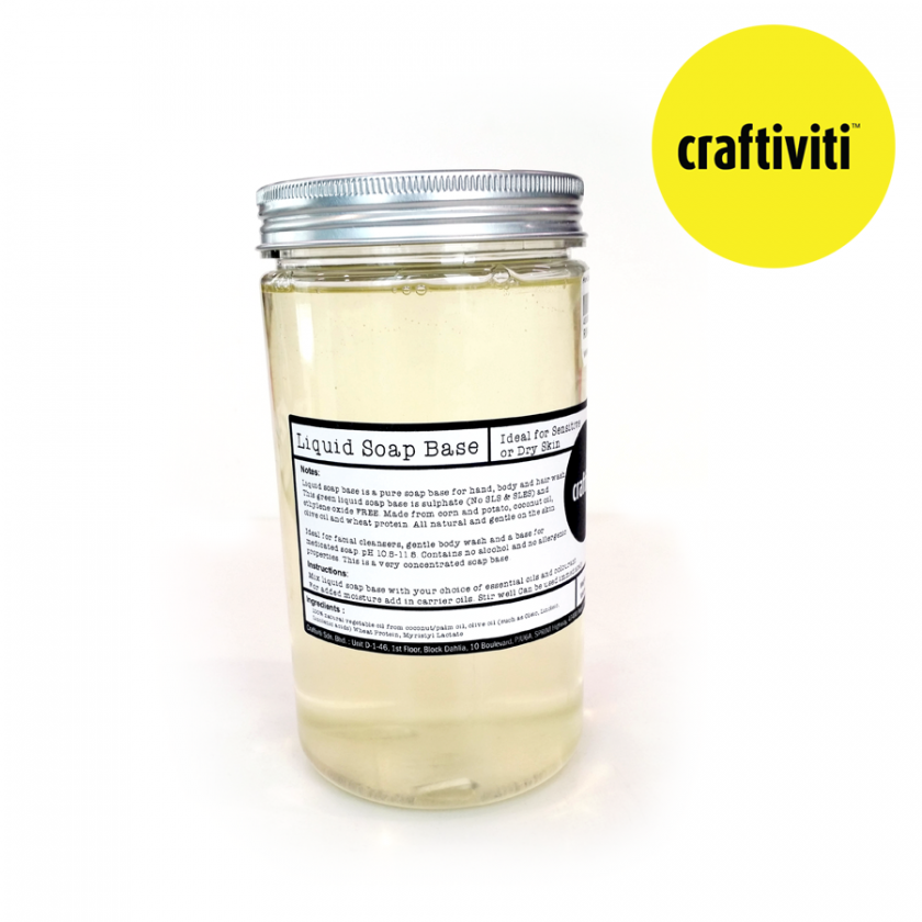 craftiviti HOW TO THICKEN HOMEMADE LIQUID SOAP