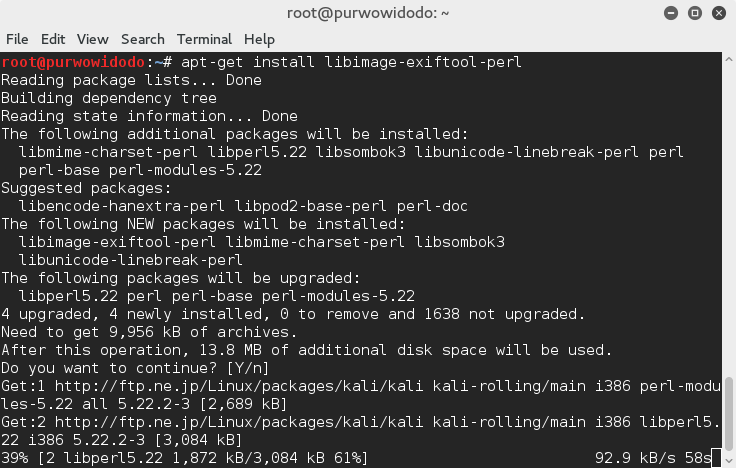 install exiftool kali install exiftool kali