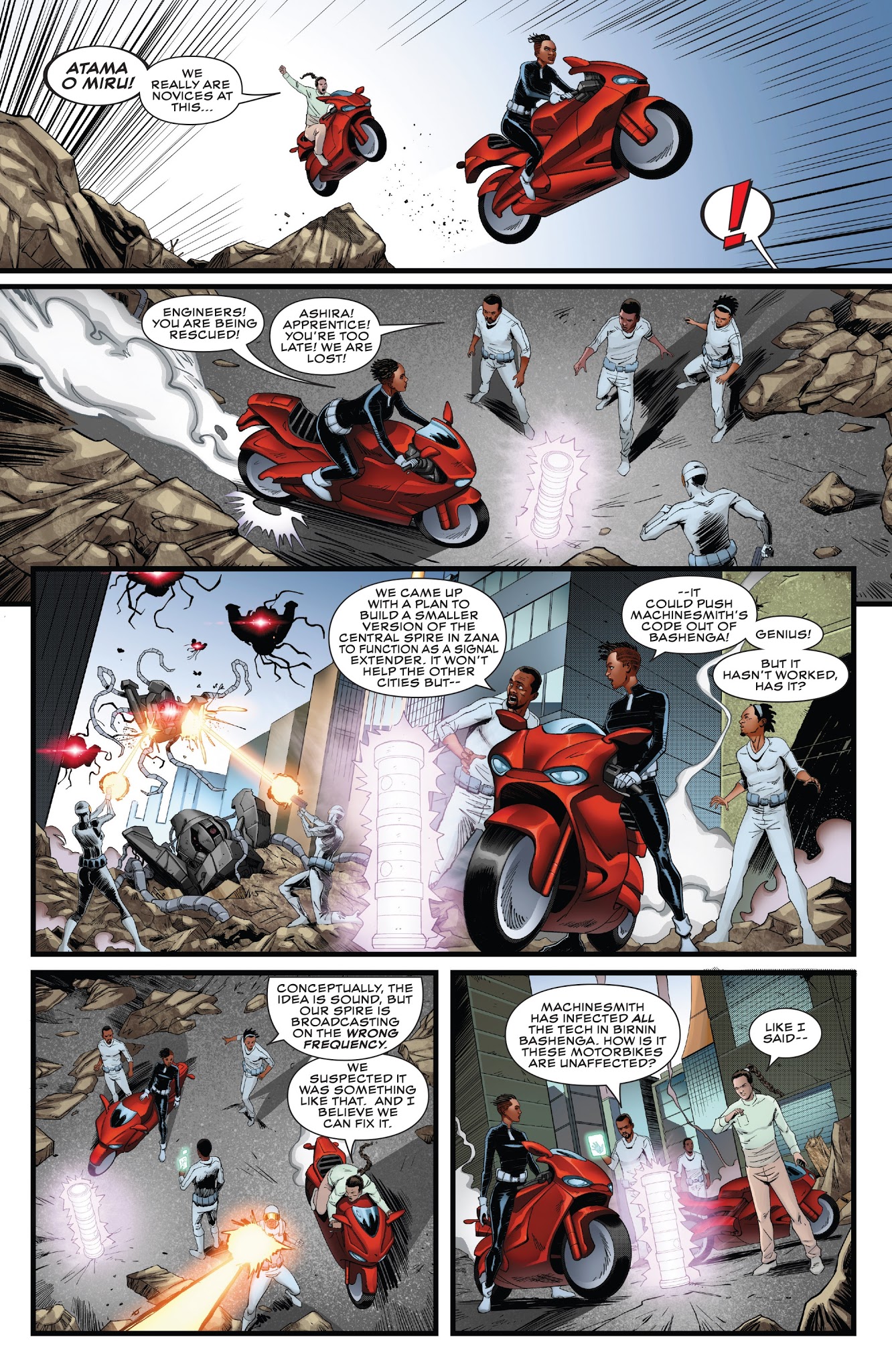 Black Panther: Soul of a Machine 6 Page 7