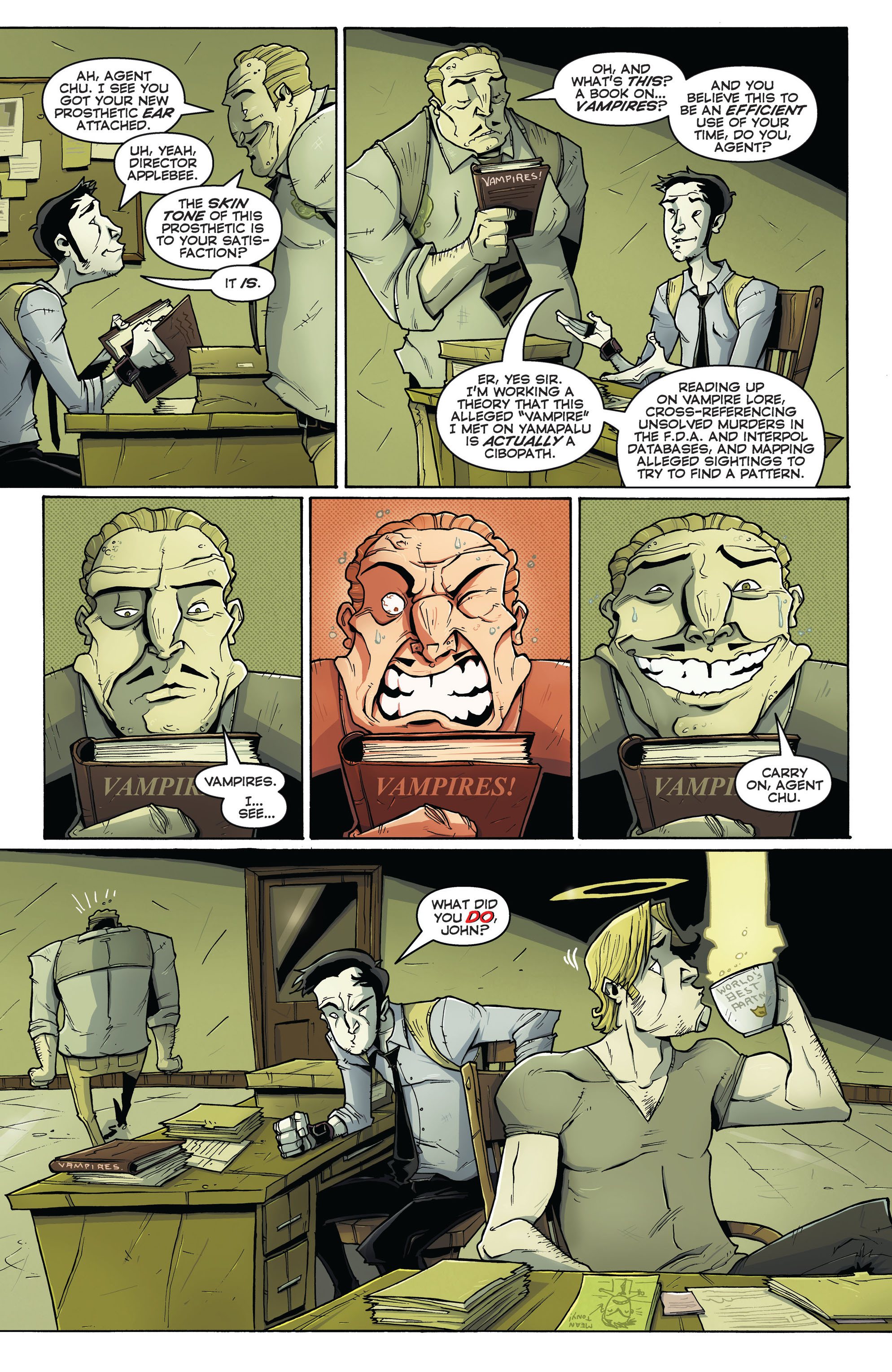 Read online Chew comic -  Issue #11 - 8