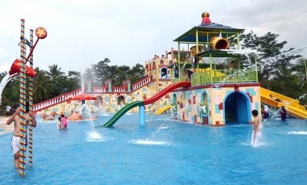 Pesona Keindahan Wisata Cas Water Park Pandeglang Di Cikole Pandeglang Banten Ihategreenjello