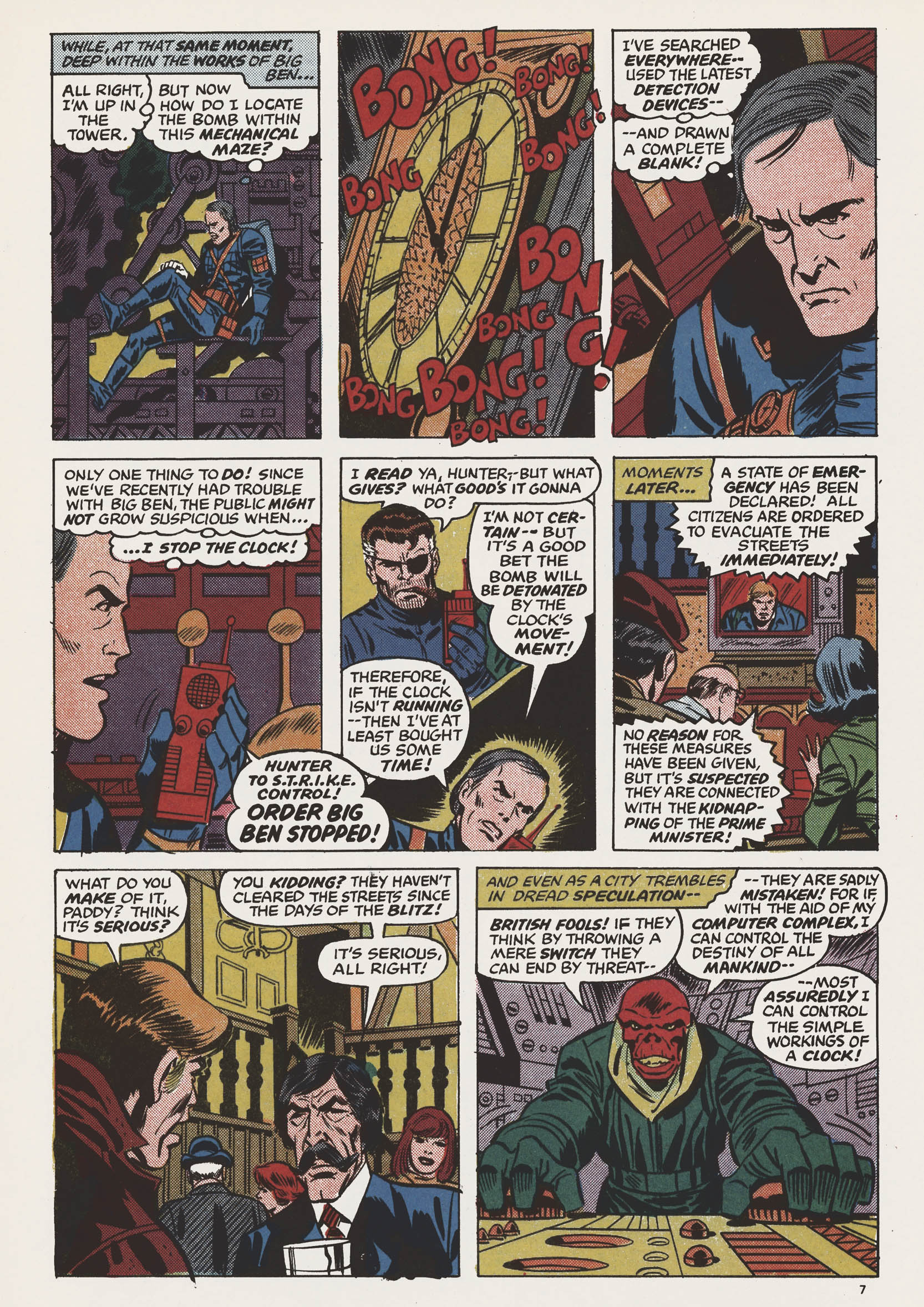 Read online Captain Britain (1976) comic -  Issue #23 - 7
