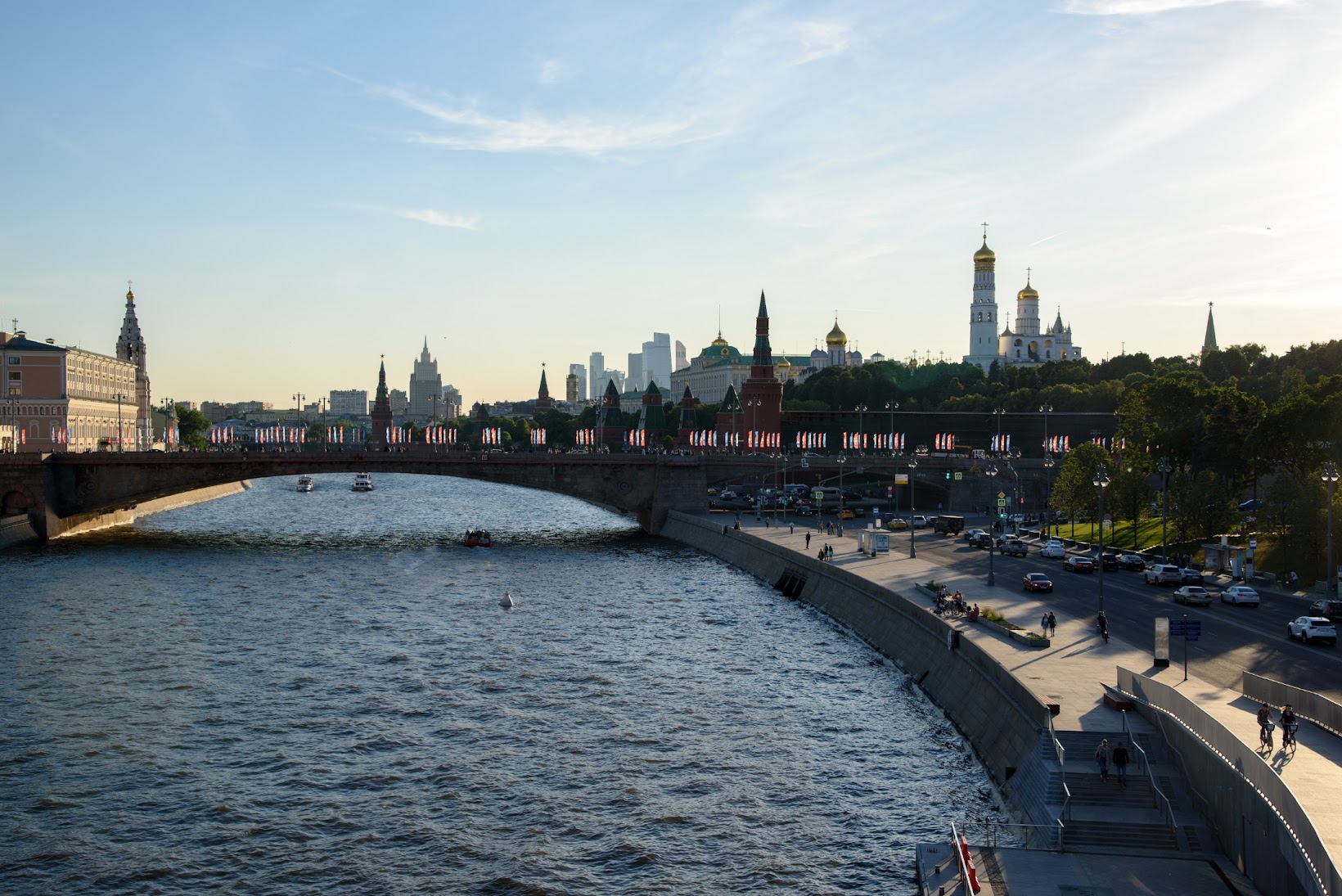 Вид на Кремль. Москва