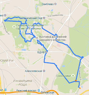 Интересные велосипедные маршруты Москвы
