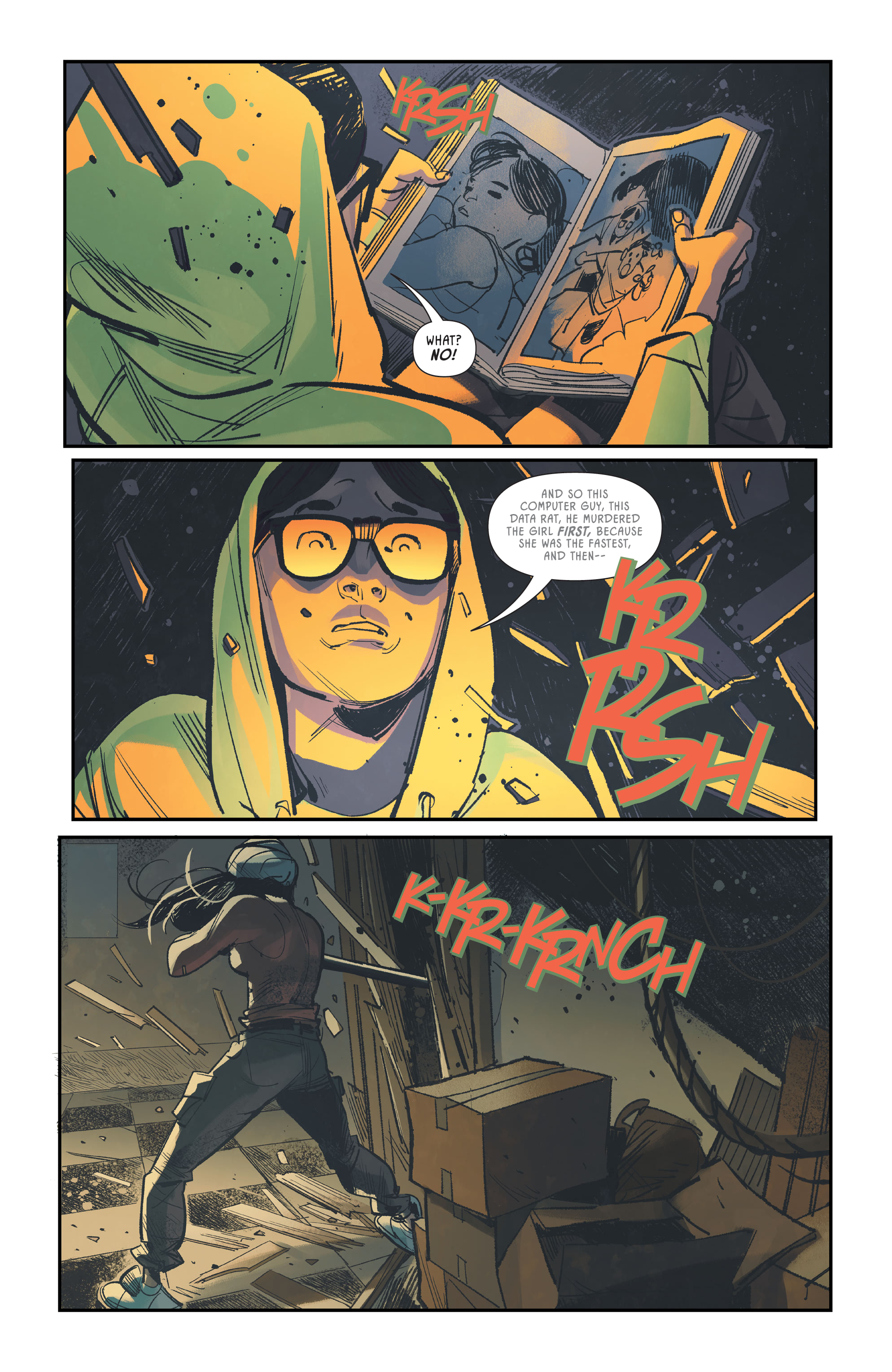 Read online Earthdivers comic -  Issue #6 - 16