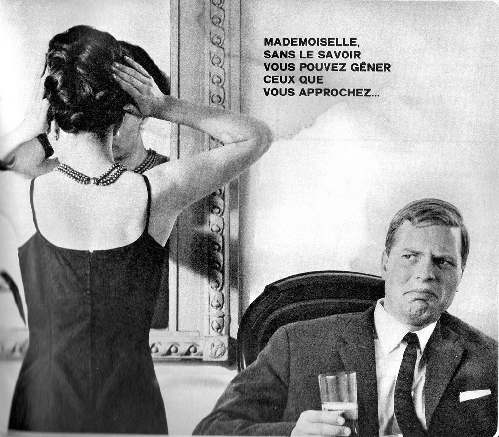 Deodorant Ads The Shame of Body Stench Go Retro!