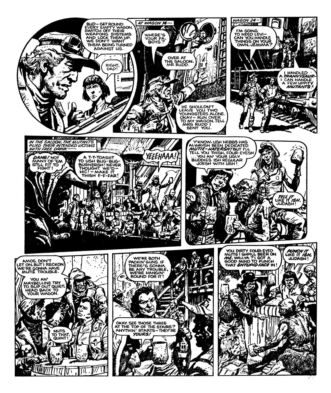 Read online Judge Dredd: The Complete Case Files comic -  Issue # TPB 8 (Part 1) - 176