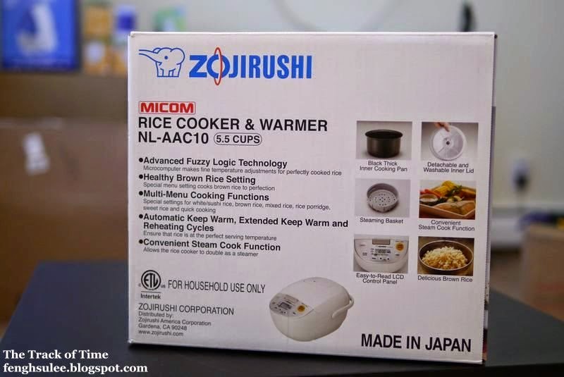Zojirushi Rice Cooker and Warmer NLAAC10 The Track of Time