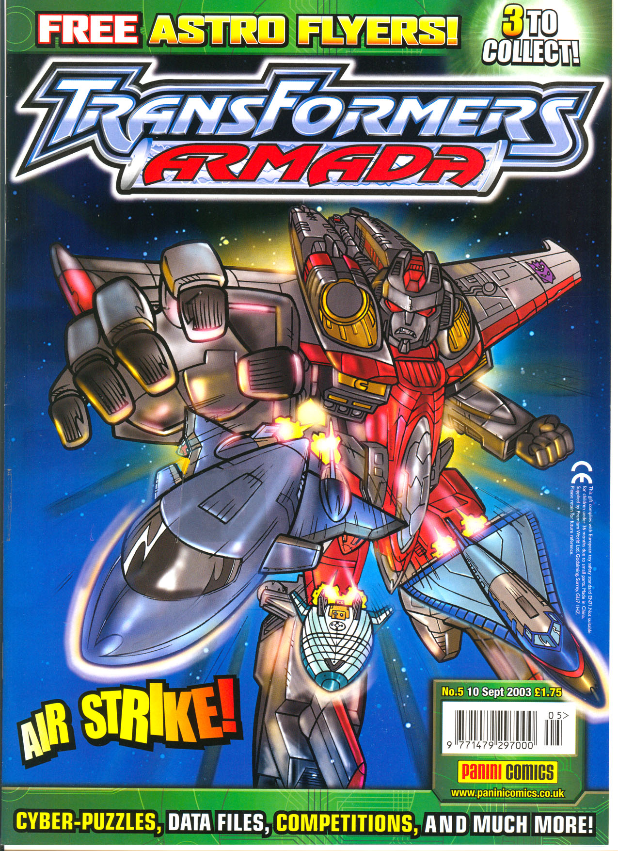 Read online Transformers: Armada (2003) comic -  Issue #5 - 1