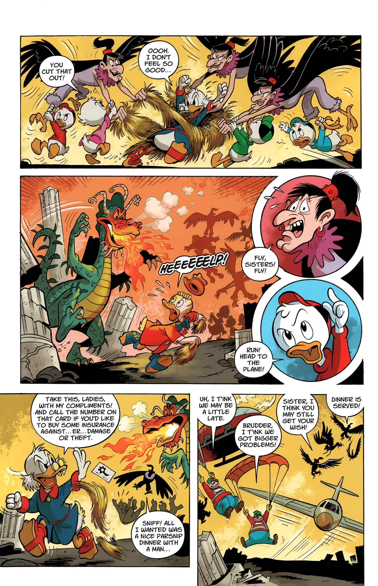 Read online DuckTales comic -  Issue #4 - 14