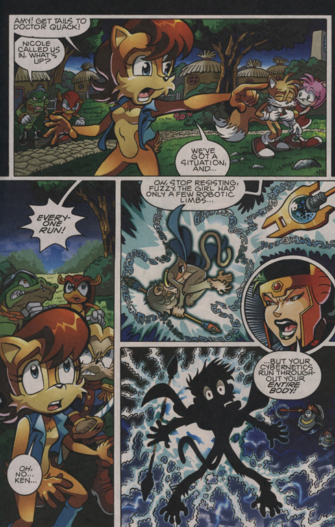 Read online Sonic The Hedgehog comic -  Issue #203 - 17
